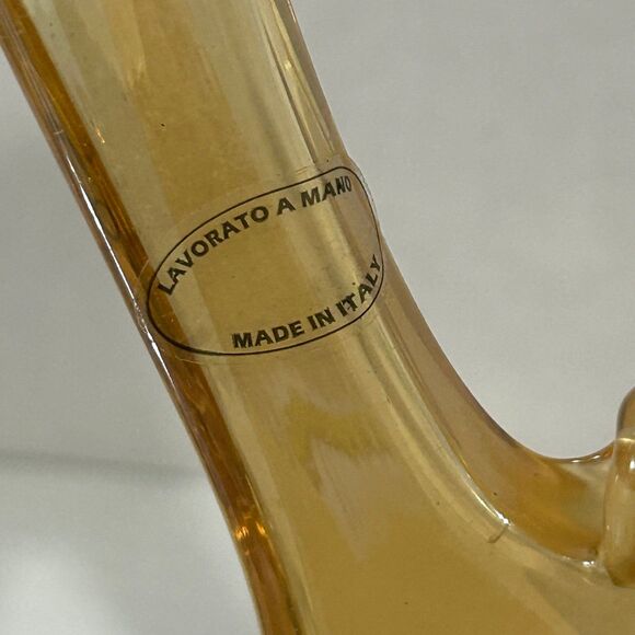 Vintage Italian Murano Style Art Glass Centerpiece Handmade in Italy - Picture 5 of 9